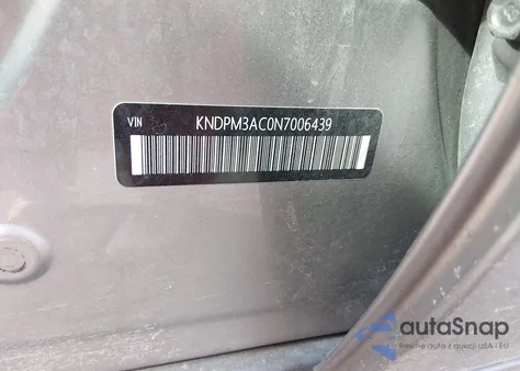 2022 Kia Sportage Lx z USA, uszkodzony, nr VIN KNDPM3AC0N7006439